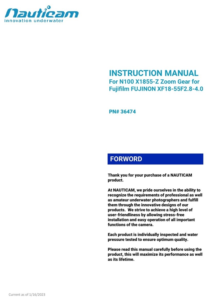 Nauticam N100 X1855-Z User manual