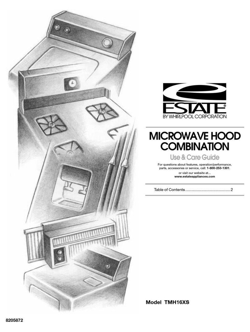 Whirlpool Estate TMH16XSD0 Use & care guide