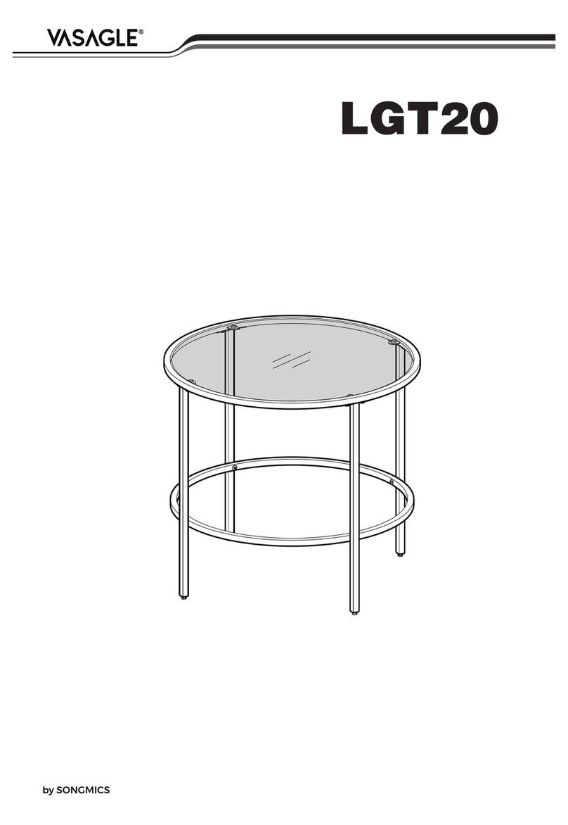 Songmics VASAGLE LGT20 manual
