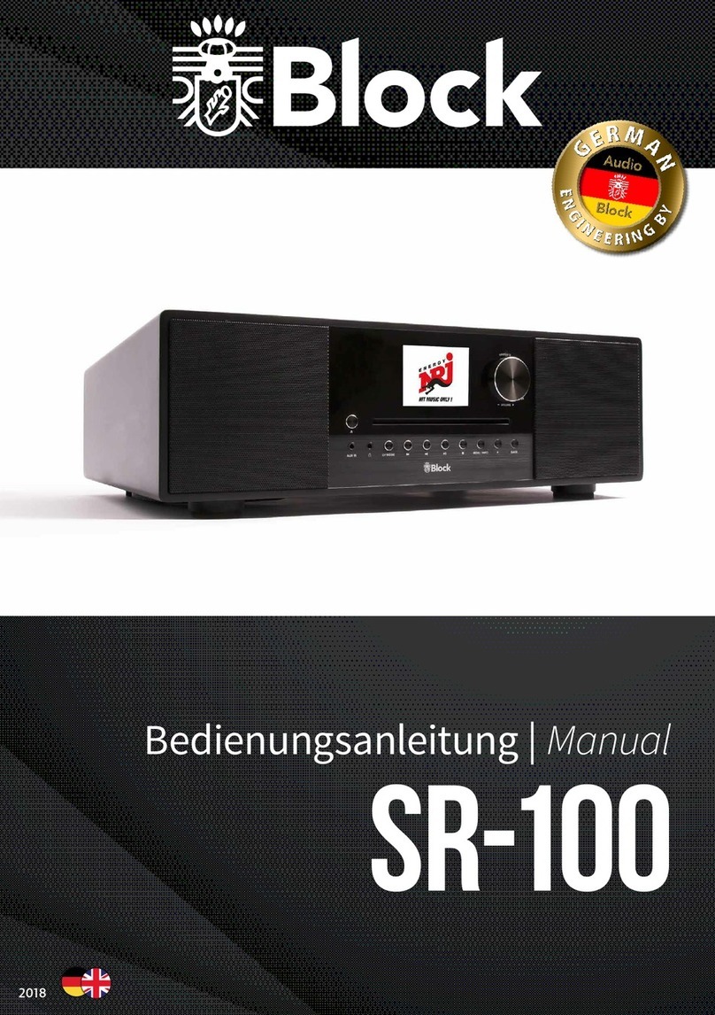 Block SR-100 User manual