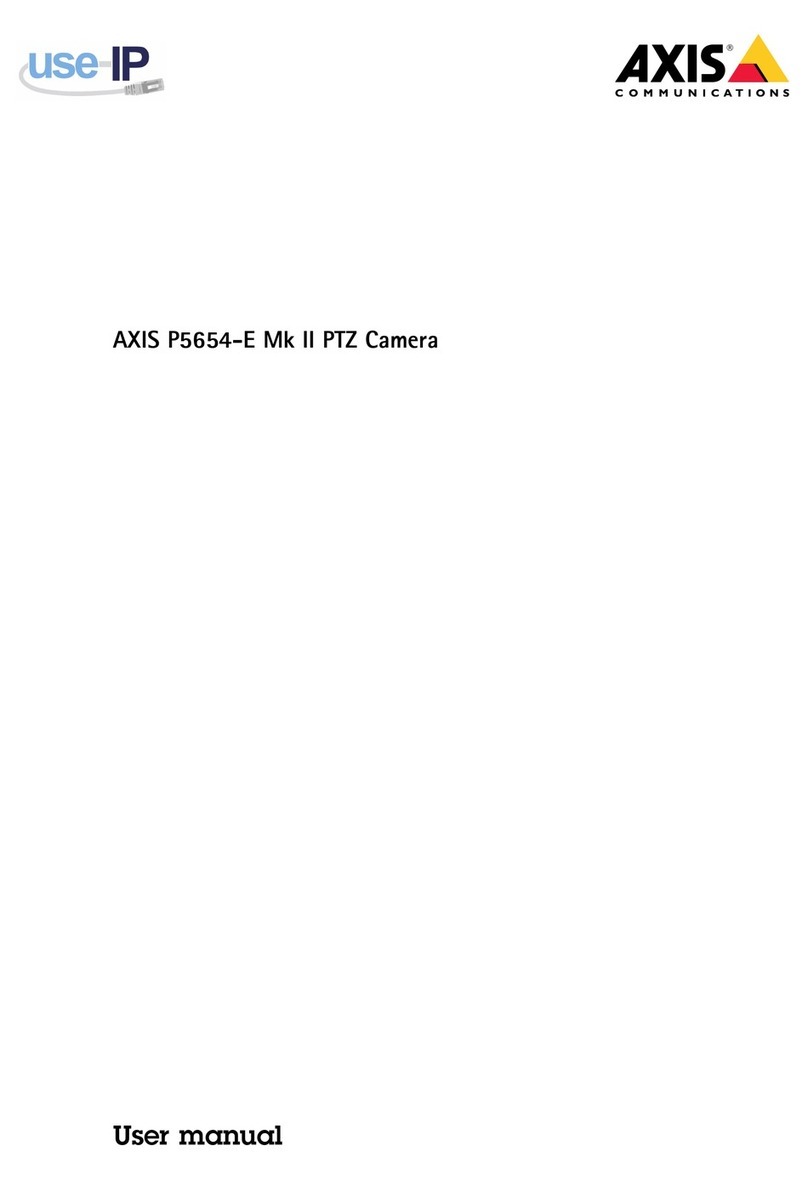 Axis P5654-E Mk II User manual