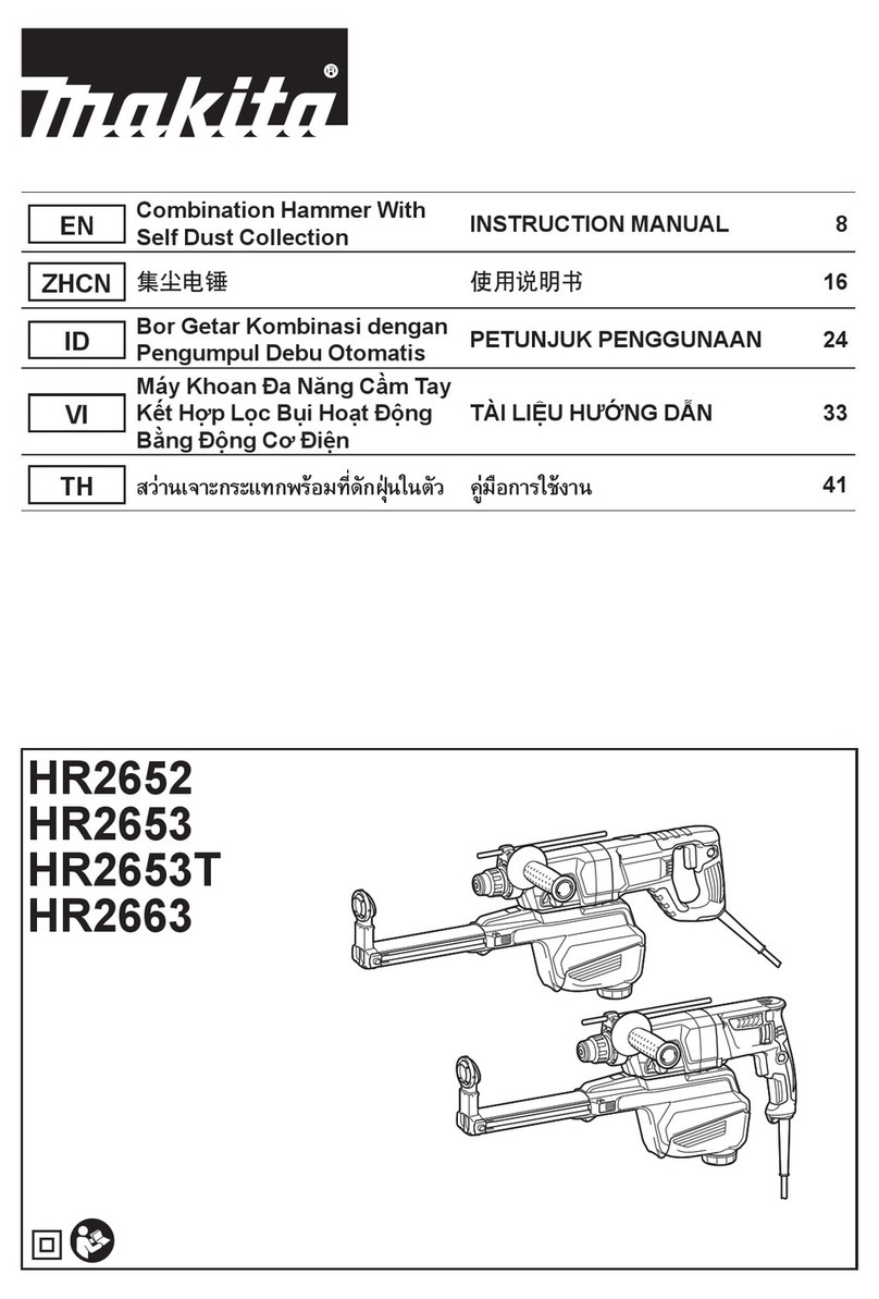 Makita HR2653T User manual