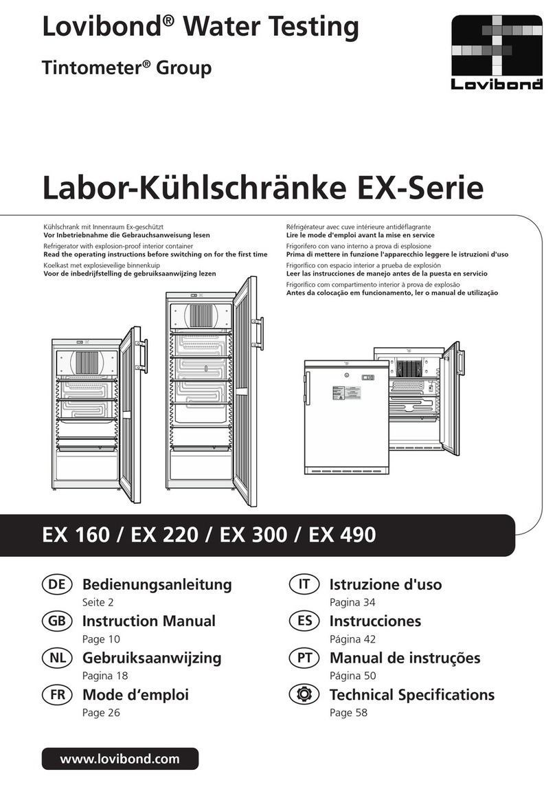 Tintometer Lovibond EX Series instruction manual