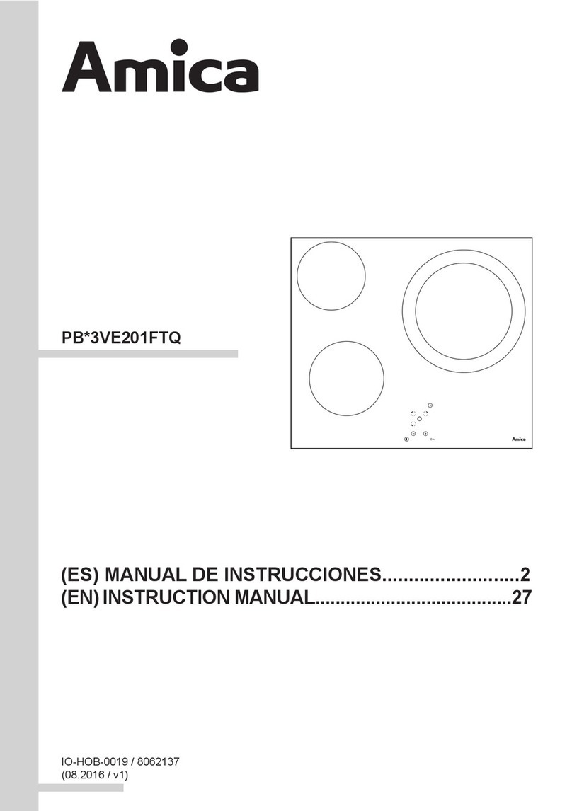 Amica PB 3VE201FTQ Series User manual
