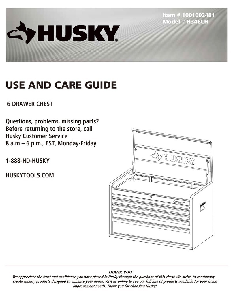 Husky H346CH User manual