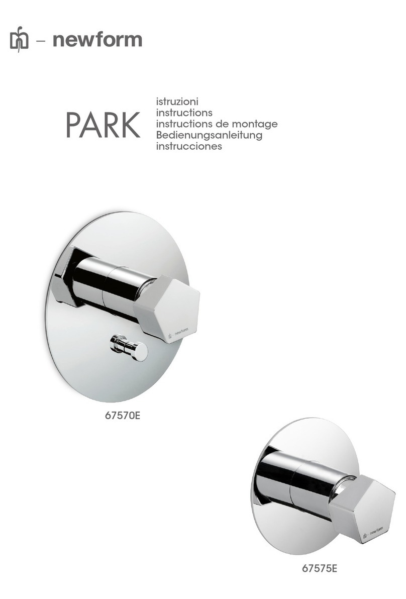 newform PARK Limited Edition 67575E User manual