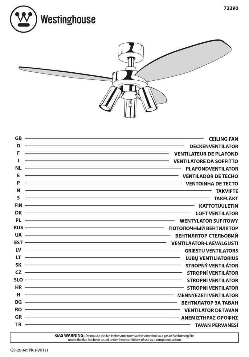 Westinghouse GS-26-Jet Plus-WH11 manual