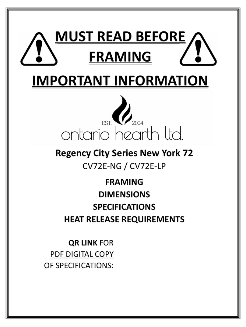 Regency City Series New York 72 manual Regency City Series New York 72 manual