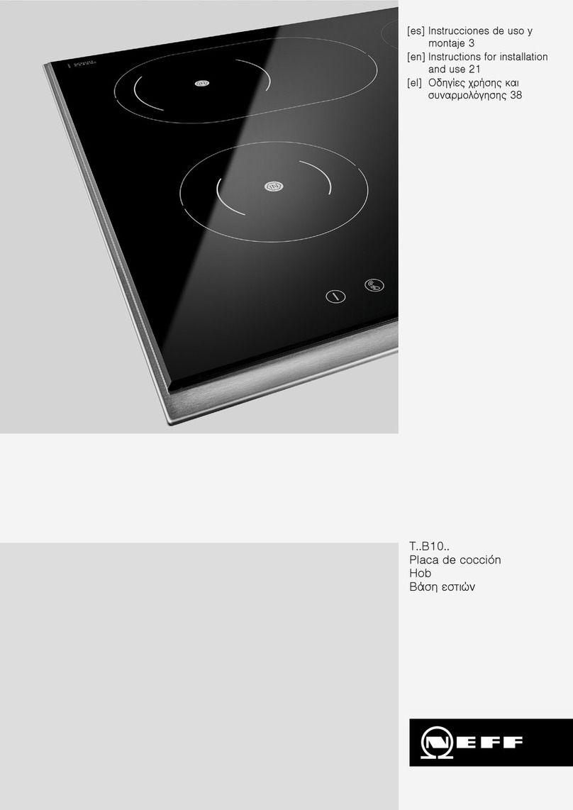 NEFF T B10 Series User manual