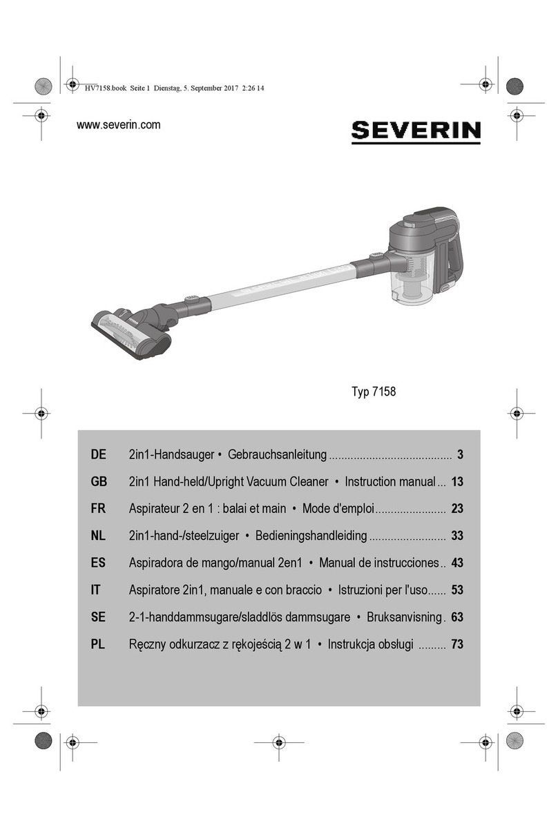 SEVERIN HV 7158 instruction manual