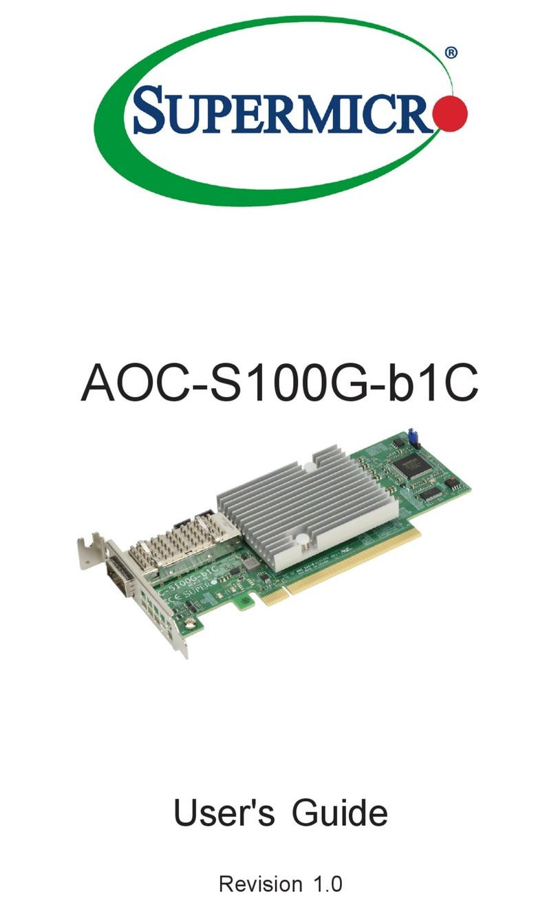 Supermicro AOC-S100G-b1C User manual
