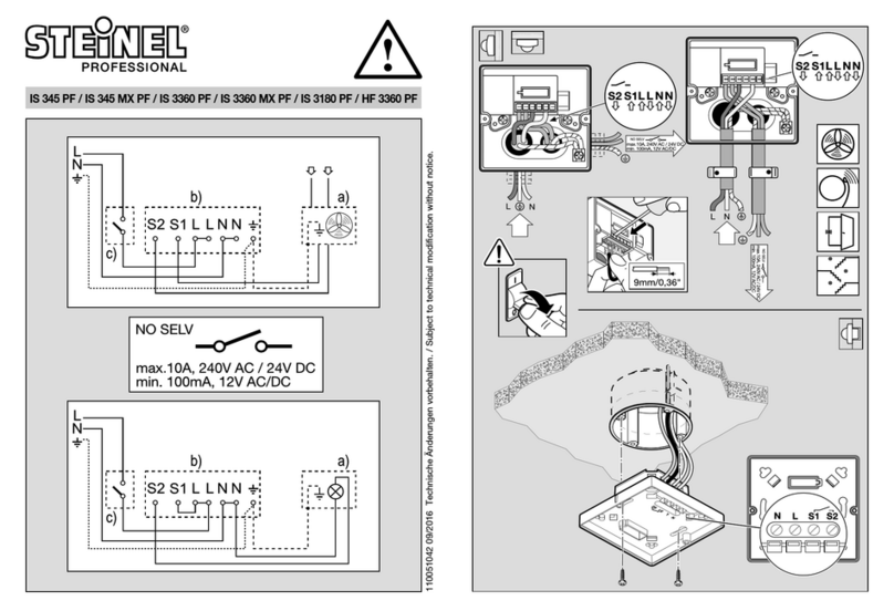 STEINEL IS 345 MX PF manual
