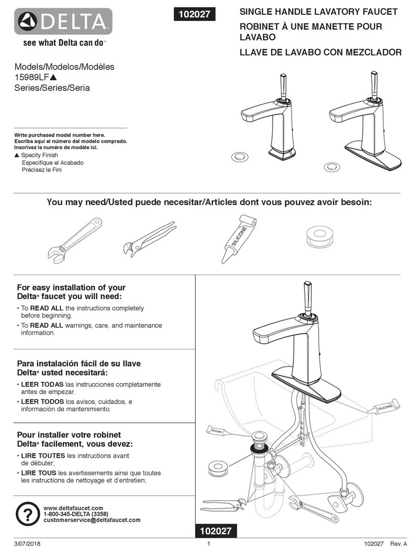 Delta 15989LF Series User manual