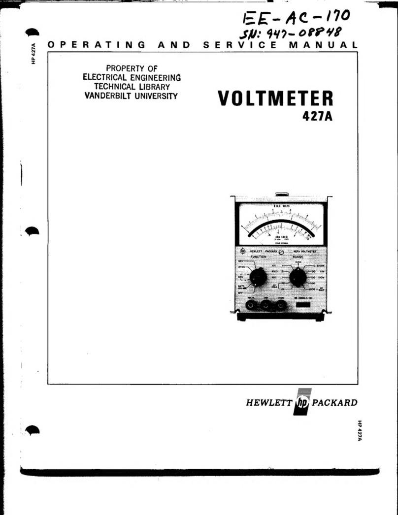 HP 421A Service manual