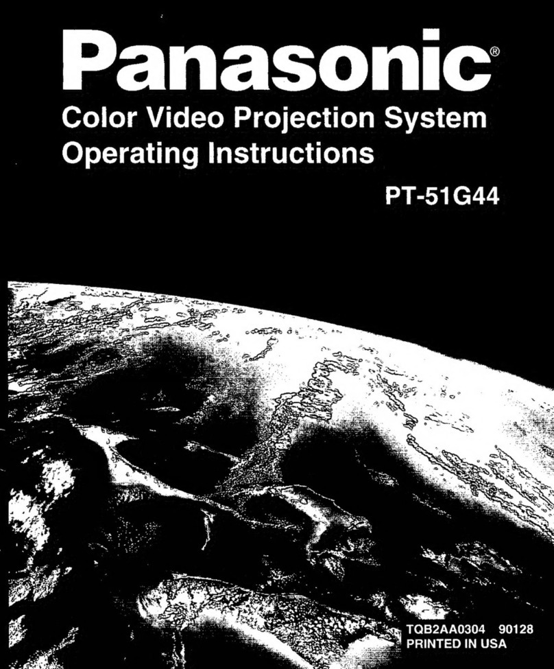 Panasonic PT-51G44 User manual