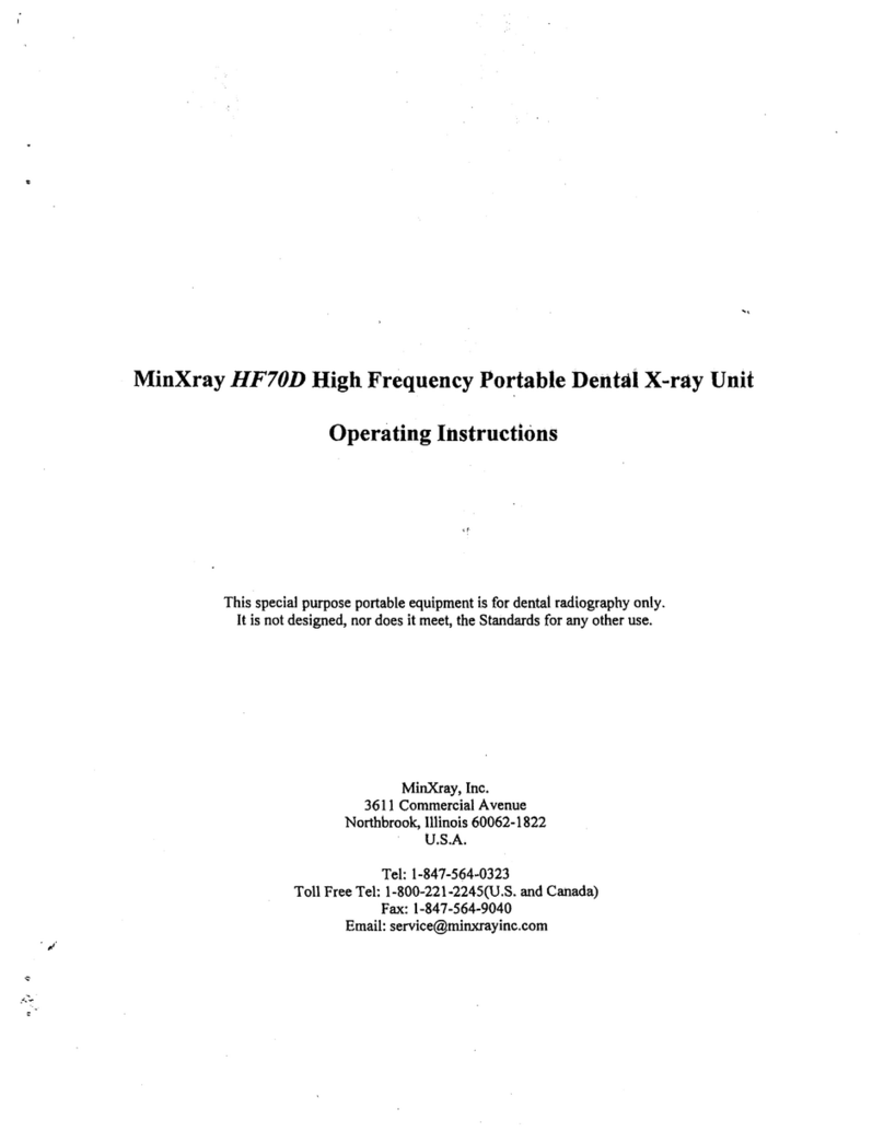 MinXray HF70D User manual