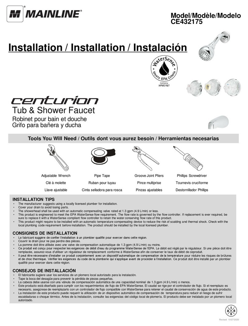 MAINLINE centurion CE432175 User manual