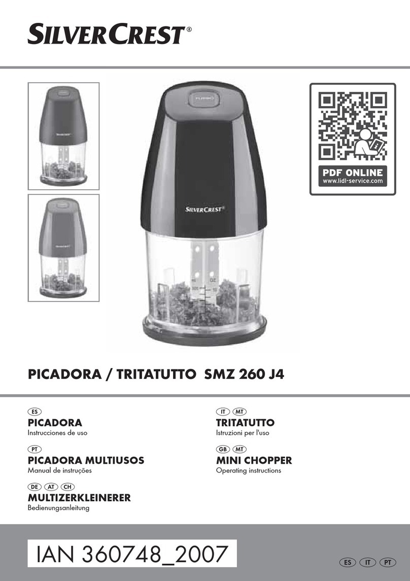 Silvercrest SMZ 260 J4 User manual Silvercrest SMZ 260 J4 User manual