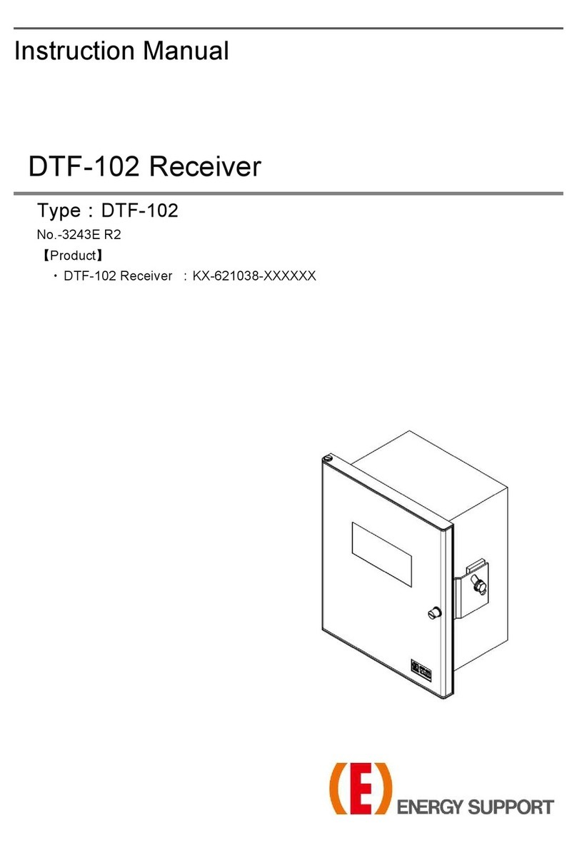 ENERGY SUPPORT CORPORATION DTF-102 instruction manual