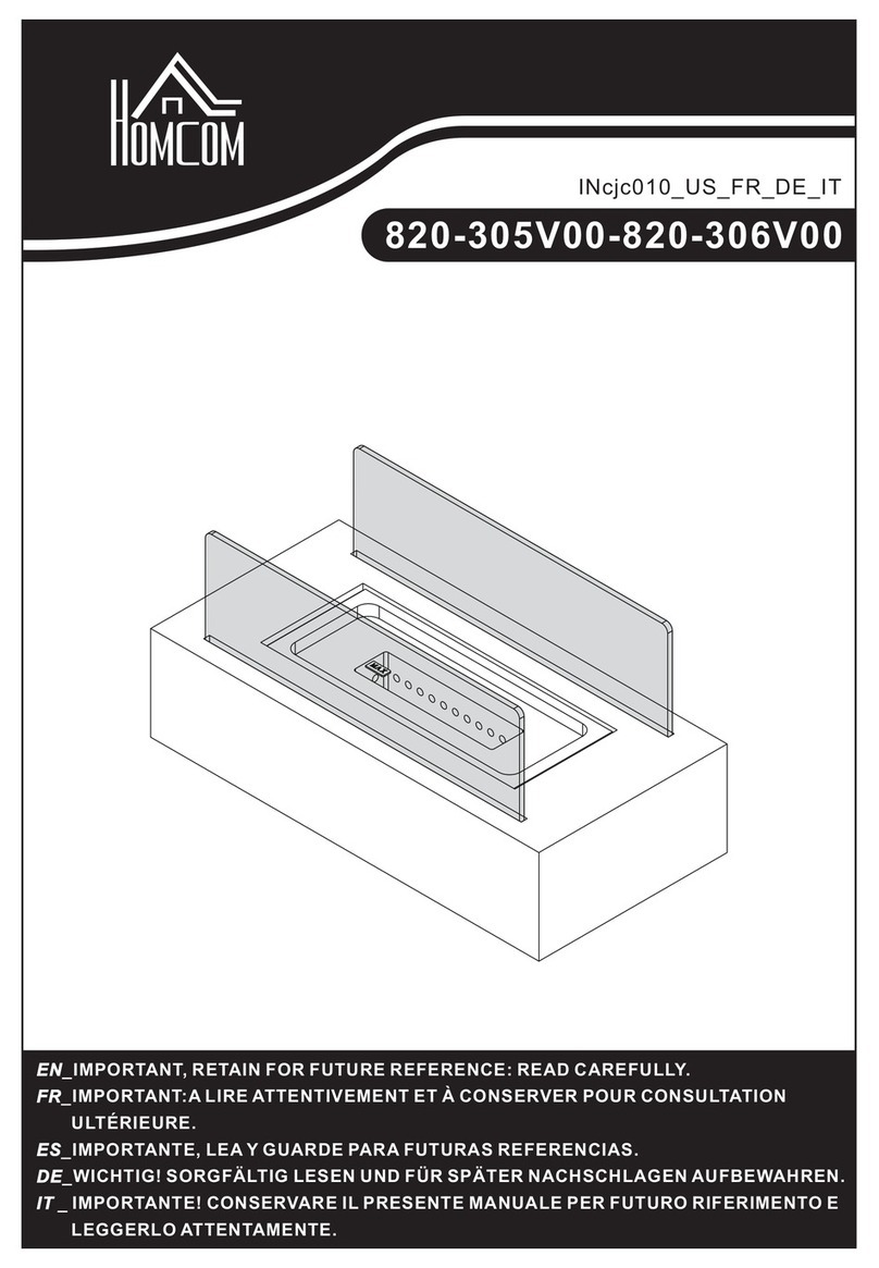 HOMCOM 820-305V00 manual HOMCOM 820-305V00 manual