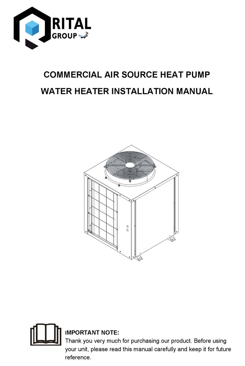 RITAL GROUP 115HWR3-TR installation manual