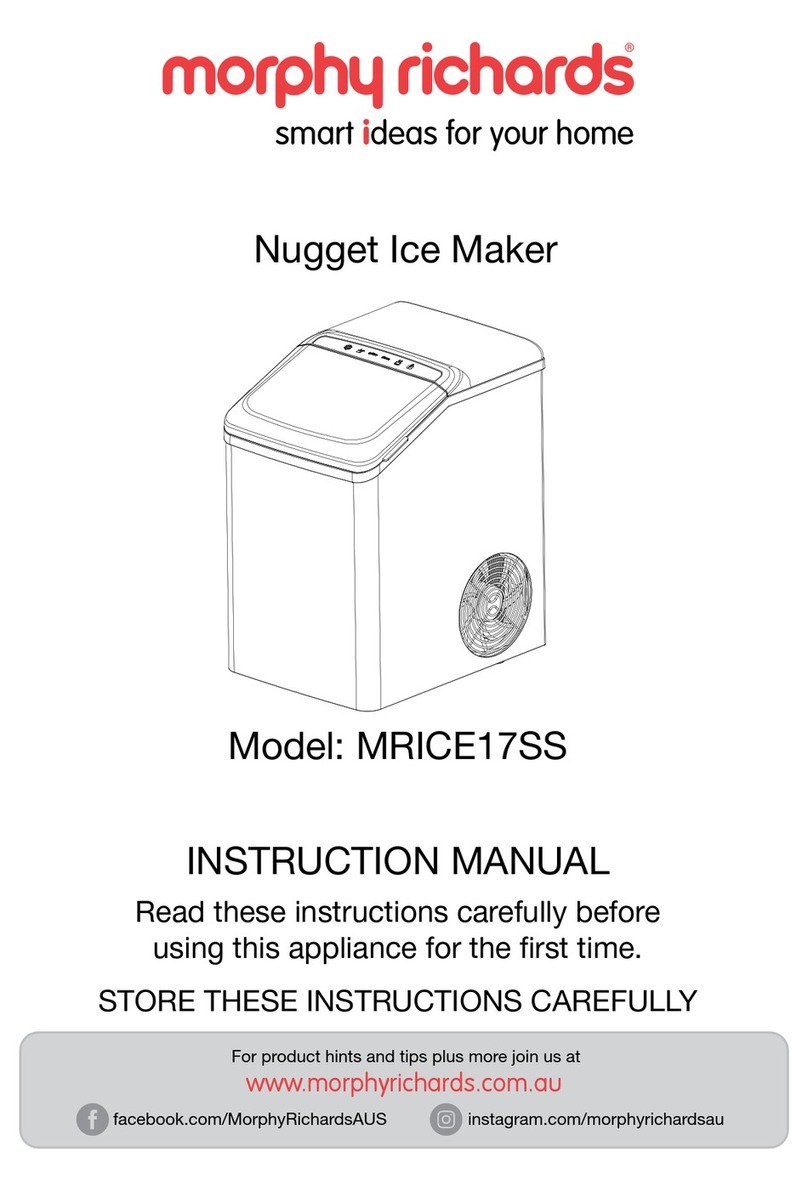 Morphy Richards MRICE17SS instruction manual