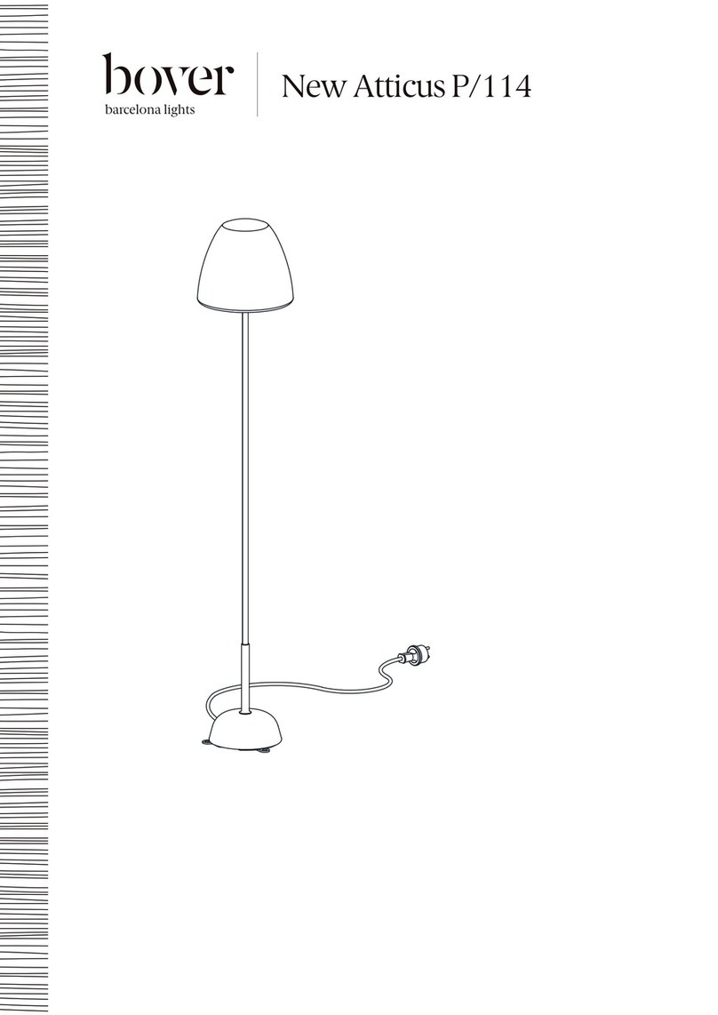 bover Atticus P/114 User manual