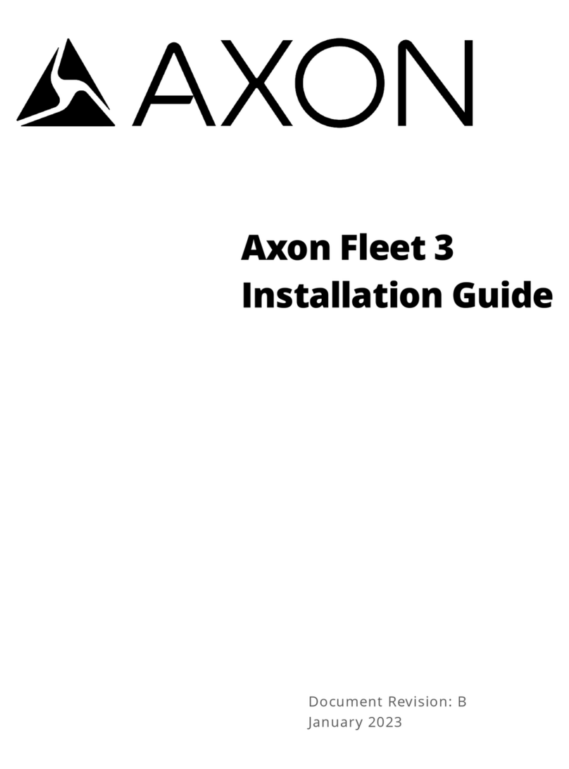 Axon Fleet 3 User manual