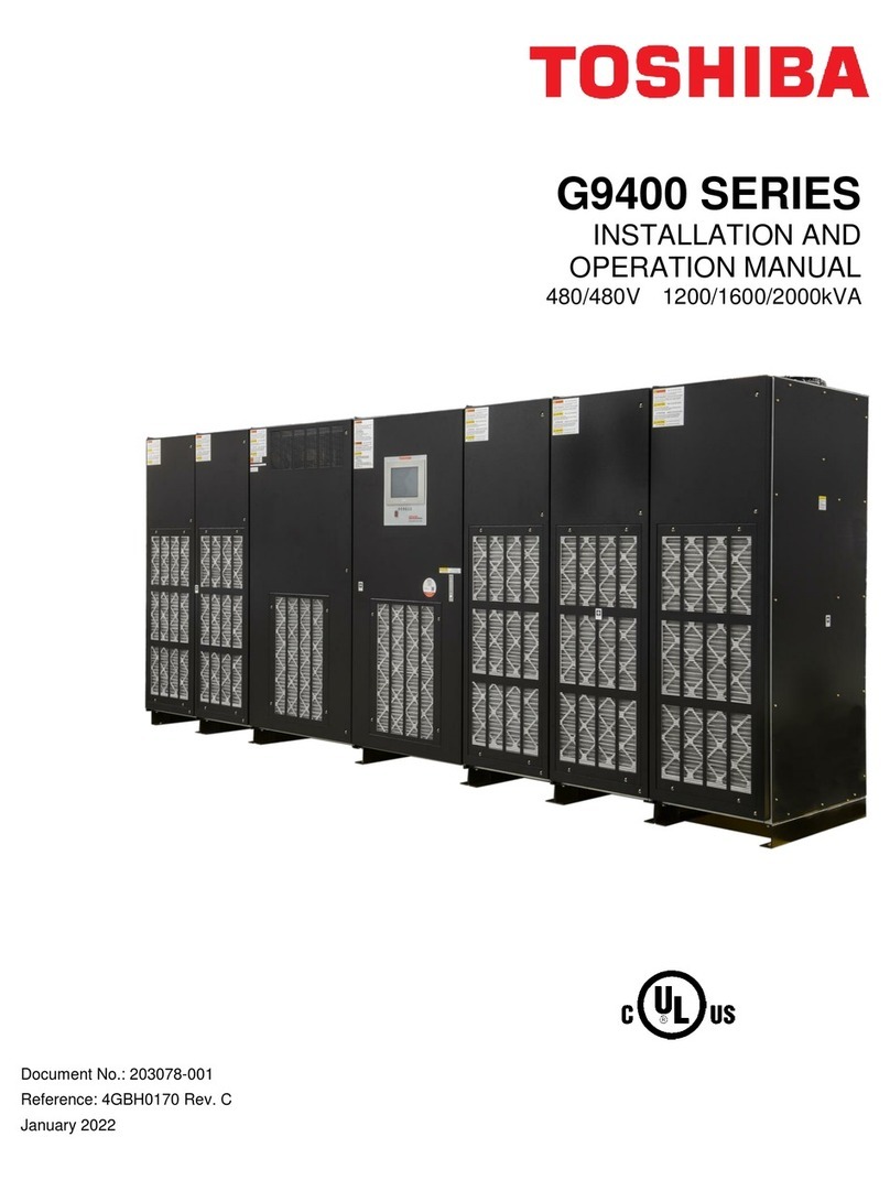Toshiba G9400 Series User manual