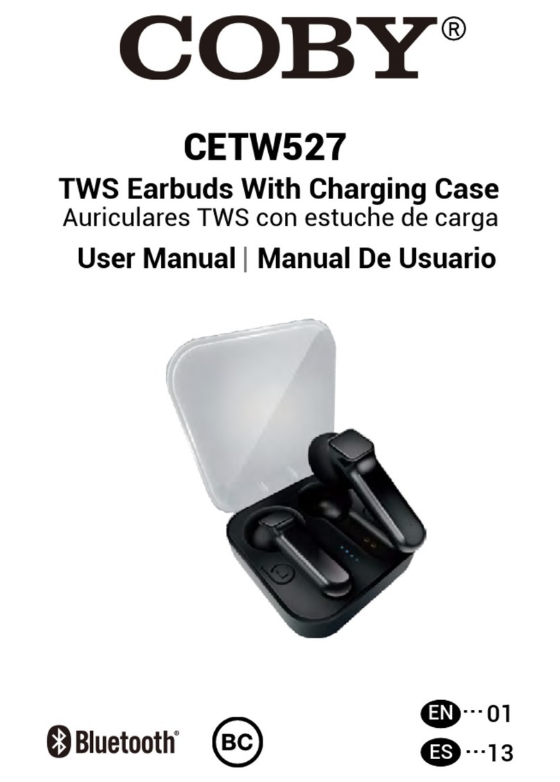 Coby CETW527 user manual