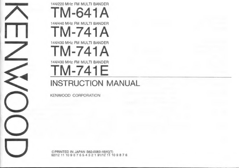 Kenwood TM-641A instruction manual