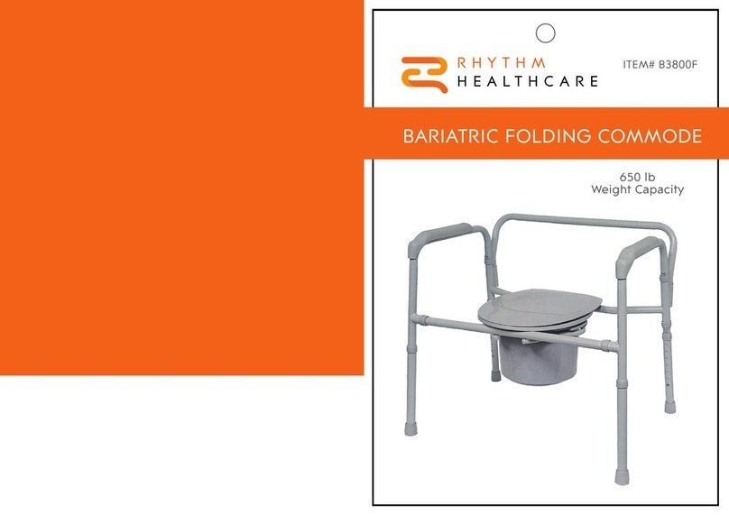 Rhythm Healthcare B3800F manual