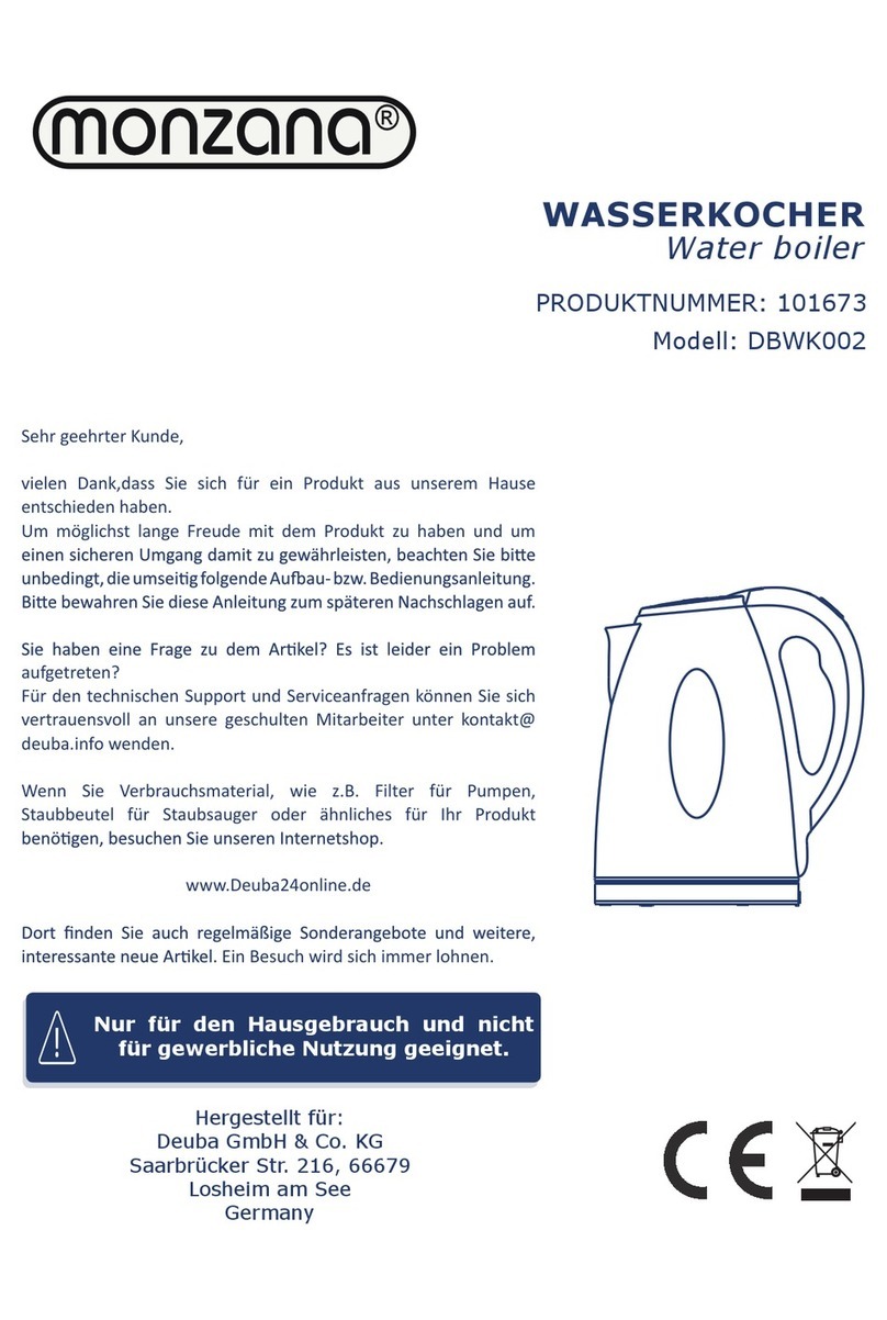 Monzana DBWK002 User manual
