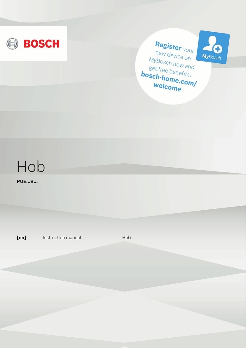 Bosch PUE B Series instruction manual
