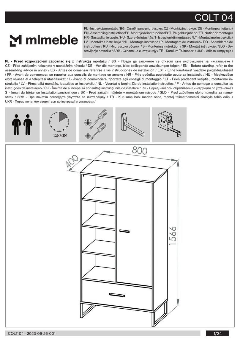 mlmeble COLT 04 User manual mlmeble COLT 04 User manual