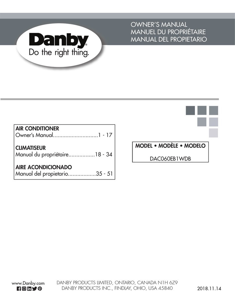Danby DAC060EB1WDB User manual