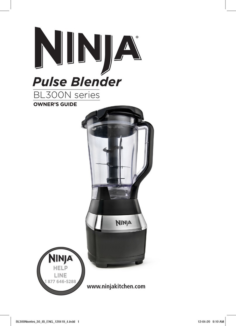 Ninja BL300N Series User manual