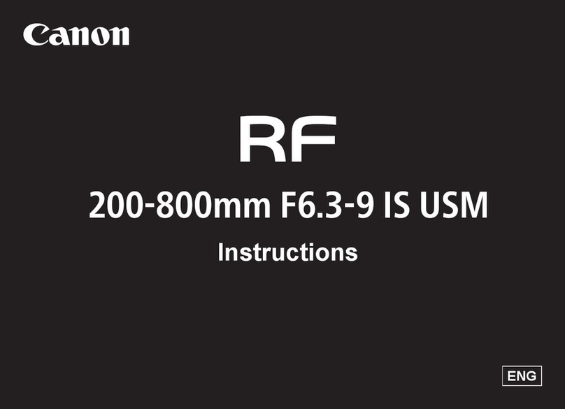 Canon RF 200-800mm F6.3-9 IS USM instructions