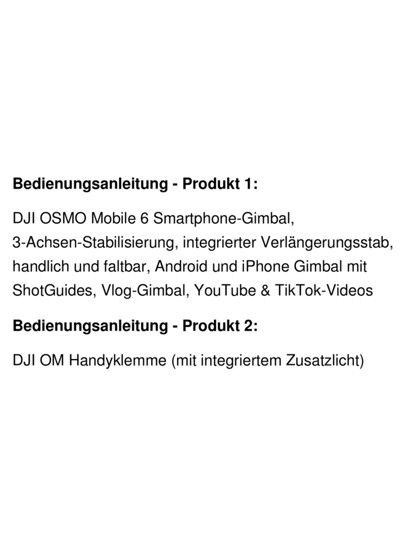dji OM User manual