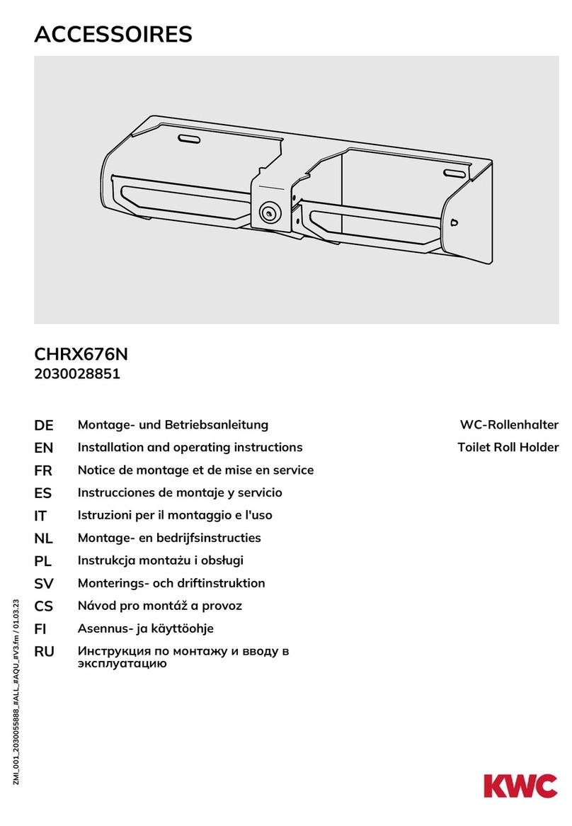 KWC CHRX676N User manual