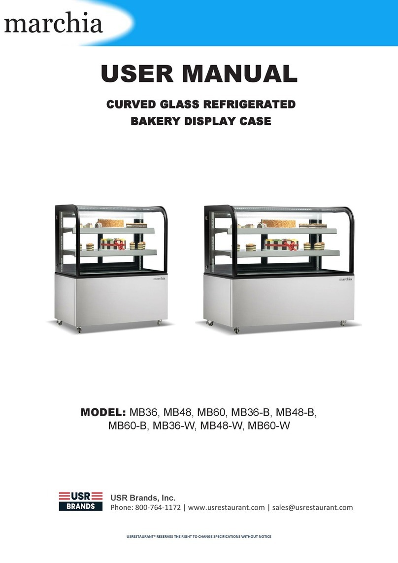 USR Brands marchia MB36 user manual