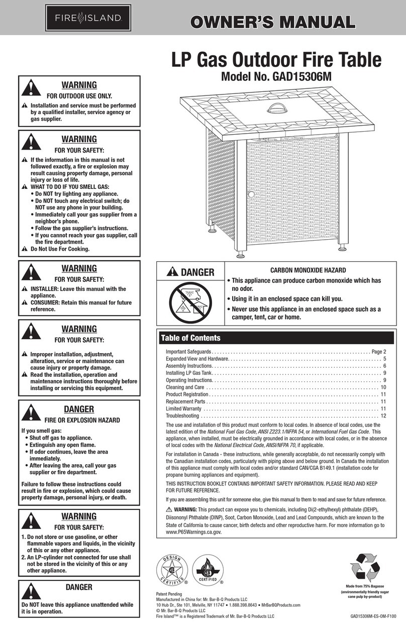 Fire Island GAD15306M owner's manual