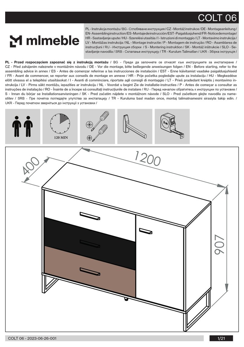 mlmeble COLT 06 User manual mlmeble COLT 06 User manual