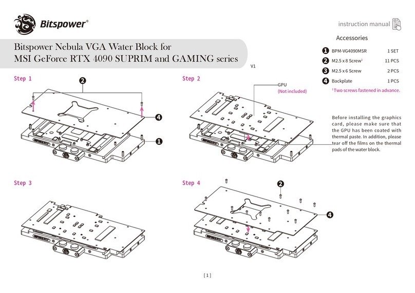 Bitspower BPM-VG4090MSR User manual