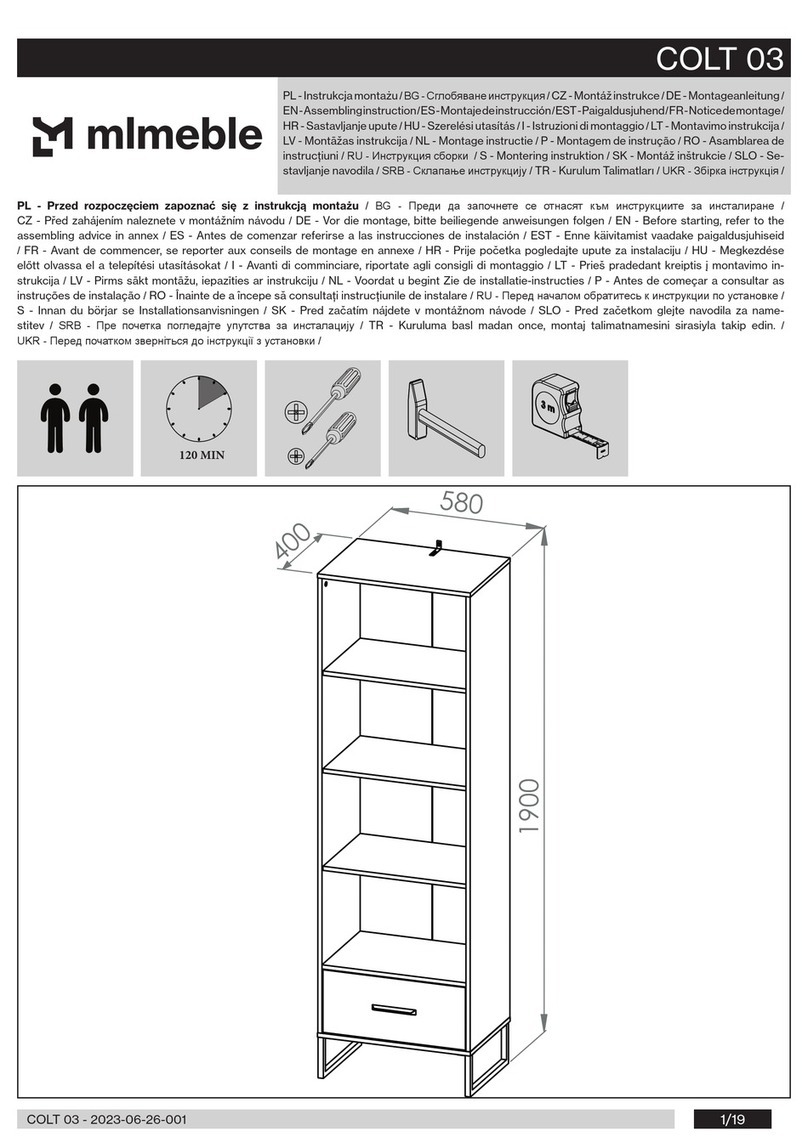 mlmeble COLT 03 User manual mlmeble COLT 03 User manual