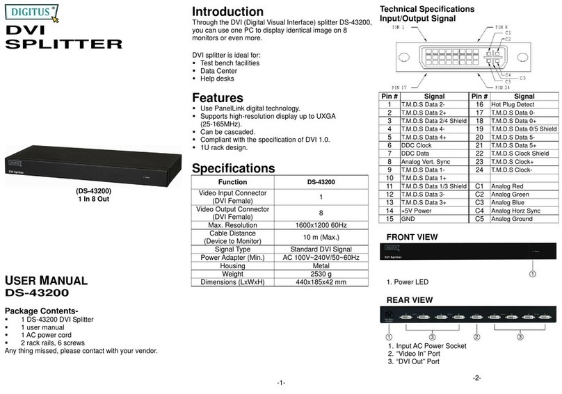 Digitus DS-43200 user manual