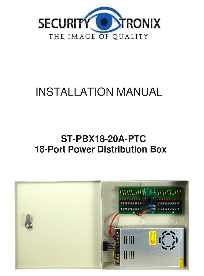 Securitytronix ST-PBX18-20A-PTC installation manual