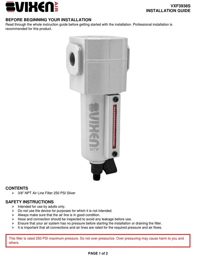 Vixen Air VXF3938S installation guide