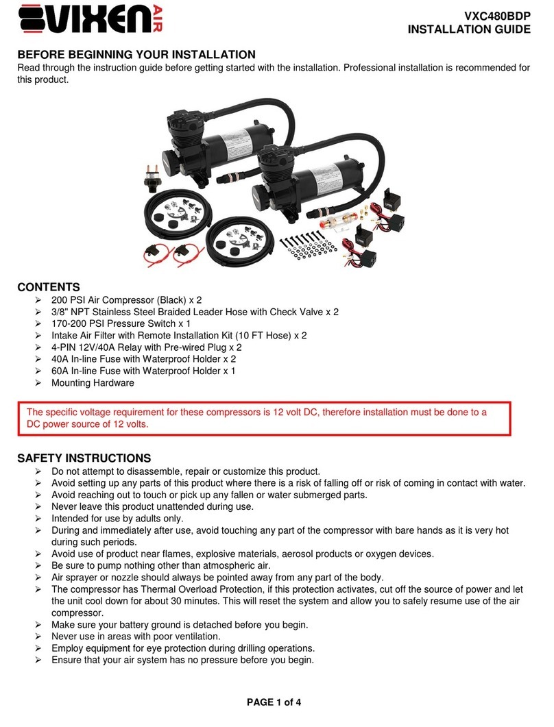 Vixen Air VXC480BDP installation guide