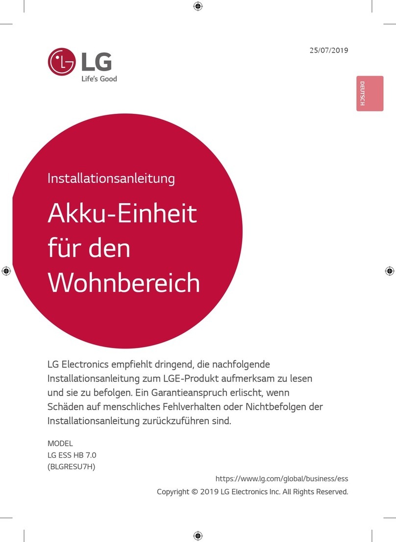 LG BLGRESU7H installation manual